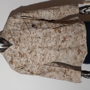 U.S. Marine Digital Camouflage Button Down - Medium Long - Desert Marpat